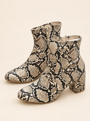 Sugar snake print - snake, ankle